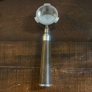 51mm bottomless portafilter stainless steel